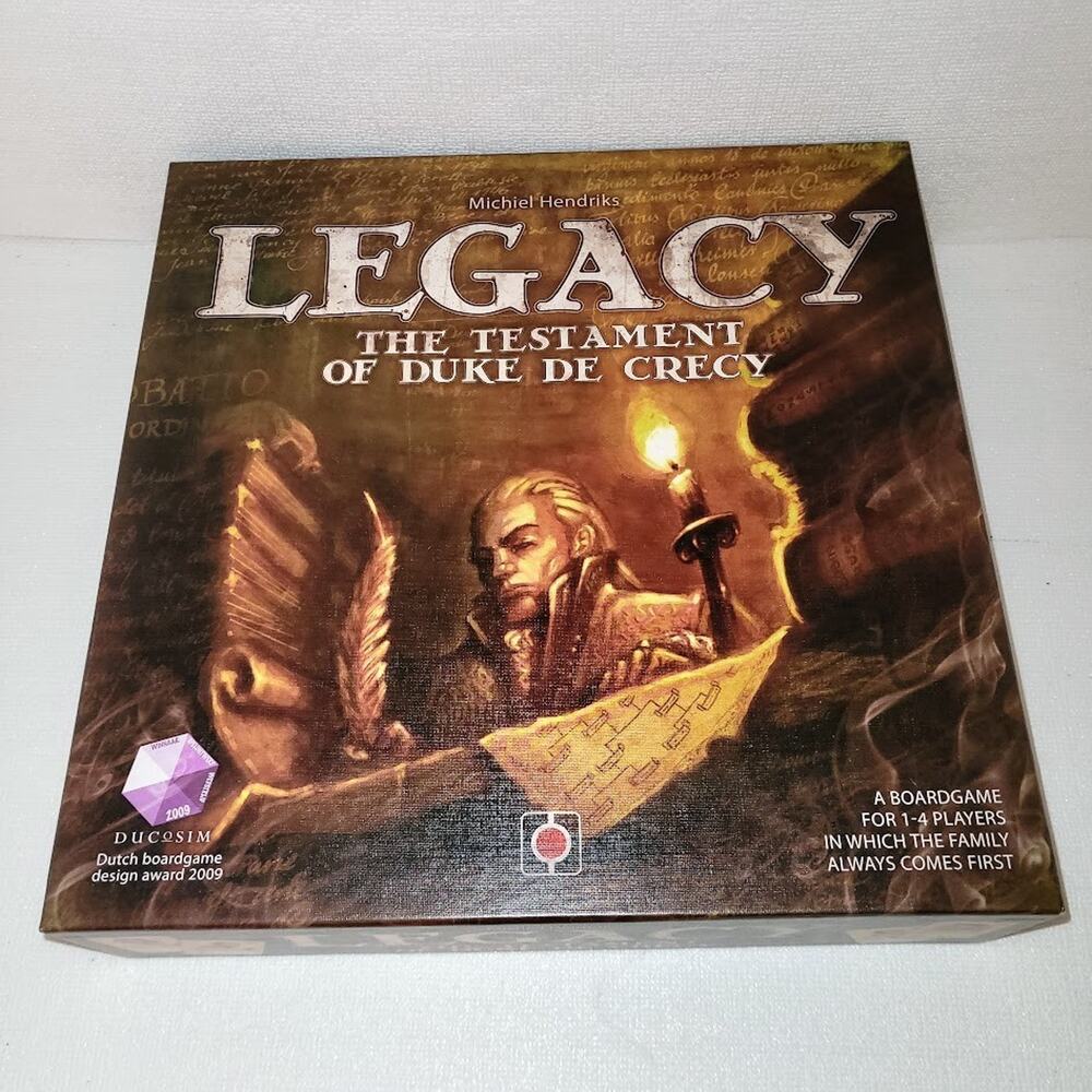 Legacy: The Testament of Duke de Crecy - Dutch Board Game